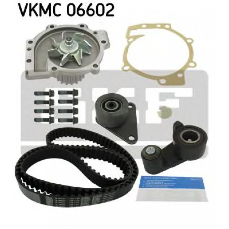 VKMC 06602 SKF - Насос охолоджуючої рідини + комплект зубчатого ремня